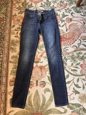 Levi Dark Wash Jeans, Size 25 (7 11 Skinny)
